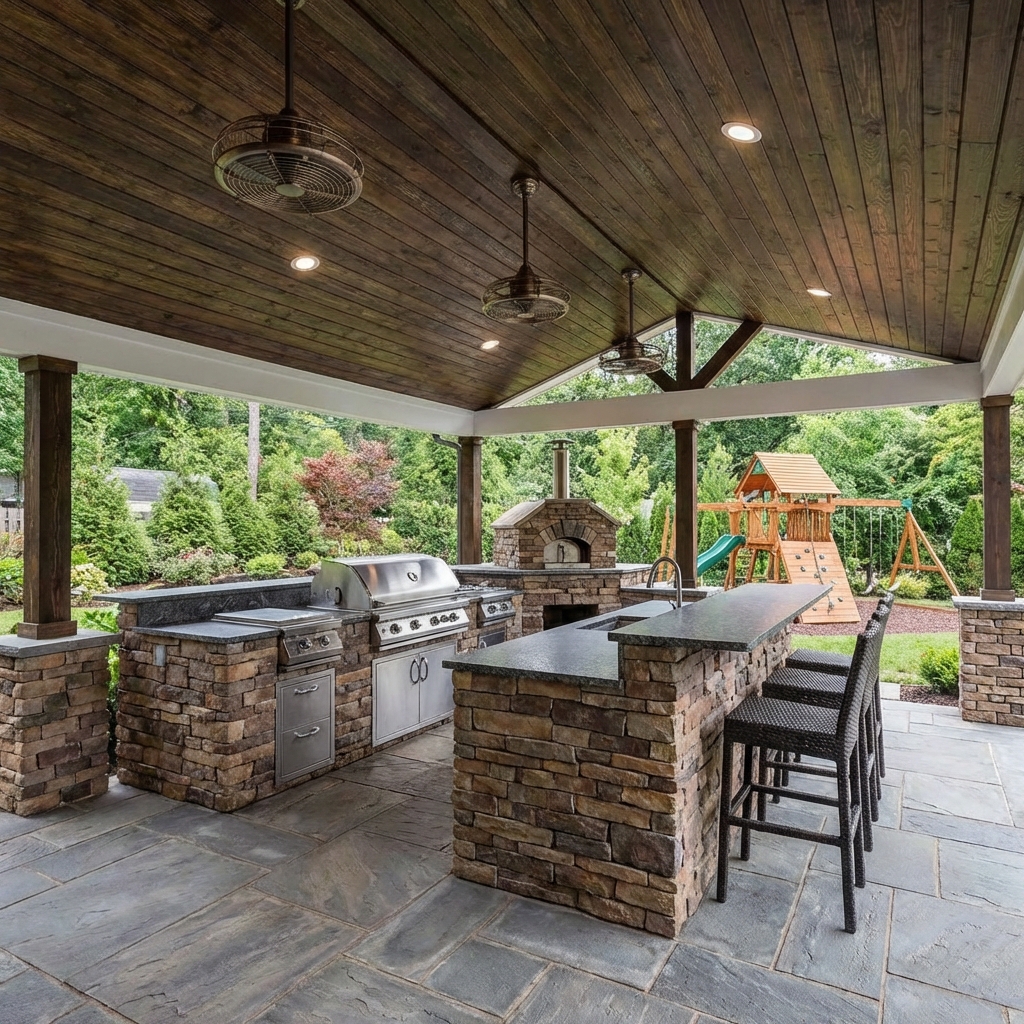 Backyard Patio Extension